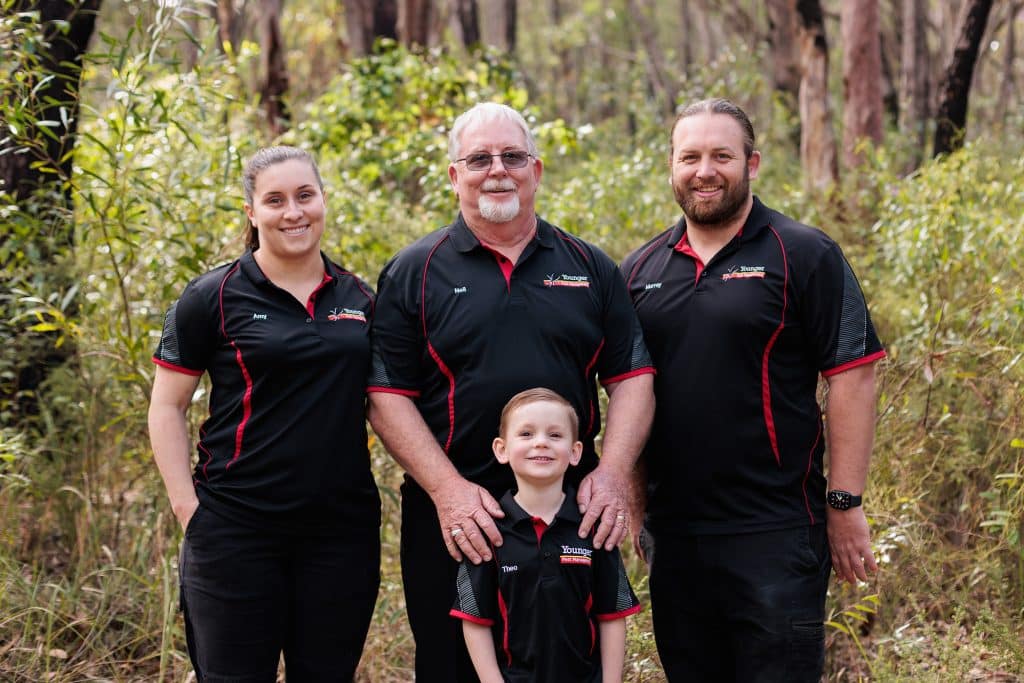 The Younger Pest Management Family